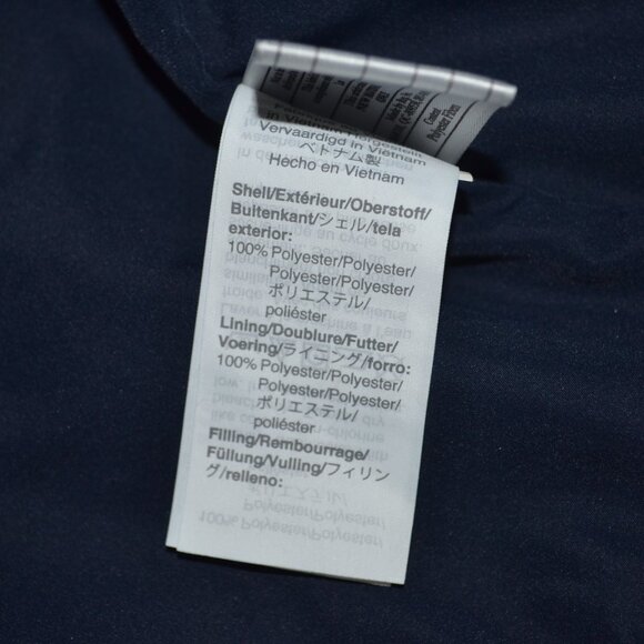 Crewcuts boys quilted barn jacket, navy blue, size 4-5 - Picture 3 of 6